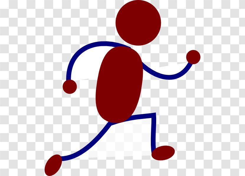 Clip Art Women Stick Figure - Running - Man Transparent PNG
