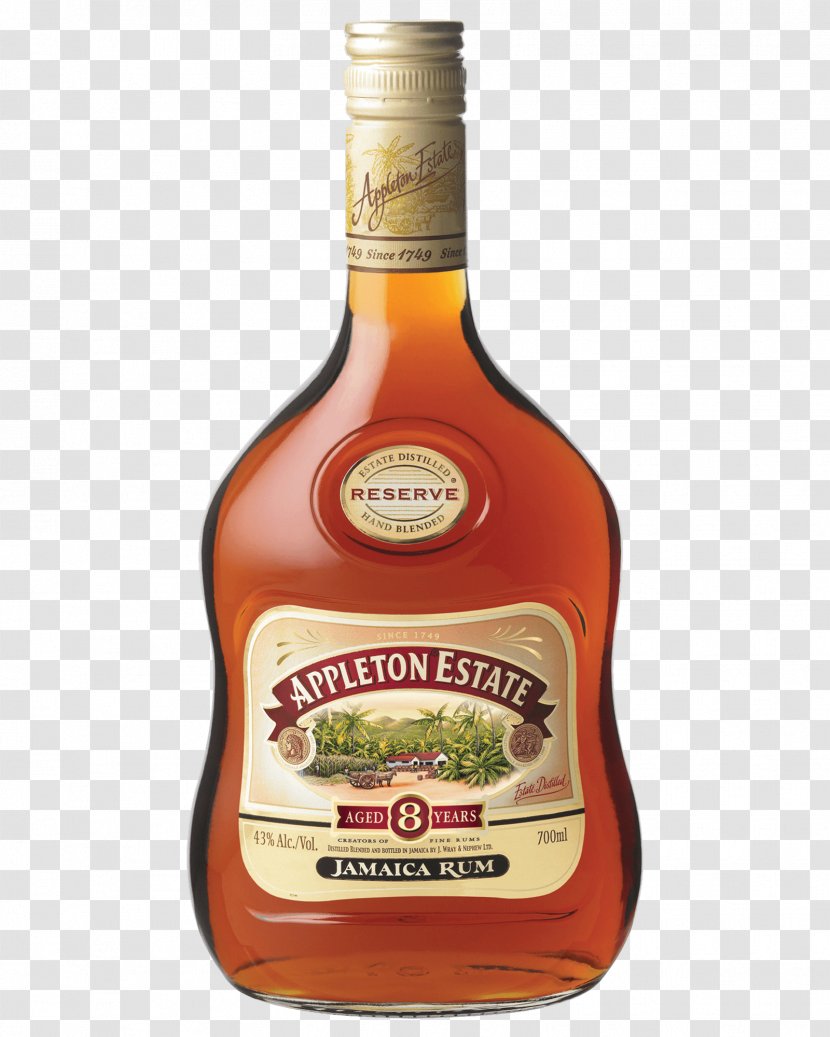 Bundaberg Rum Distilled Beverage Wine Appleton Estate - Alcoholic - Aged Transparent PNG