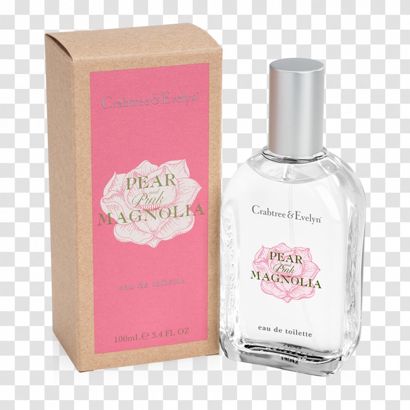 Perfume Eau De Toilette Crabtree & Evelyn Pear Fruit - The Story Of A Murderer - Pink Magnolia Transparent PNG