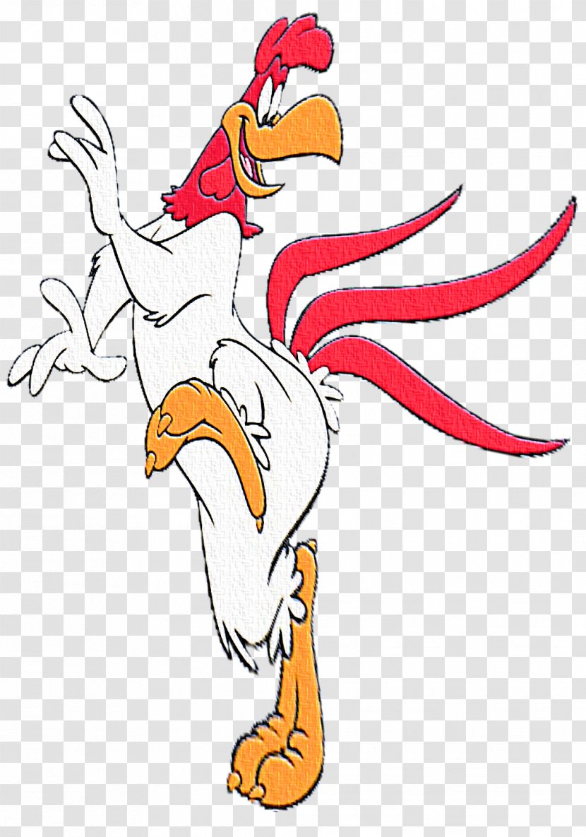 Foghorn Leghorn Chicken Sticker Clip Art - Looney Tunes Transparent PNG