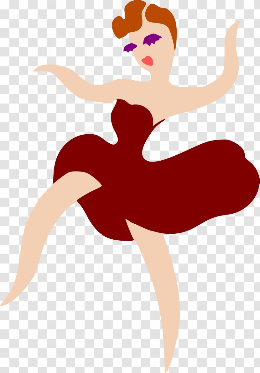 Clip Art - Flower - Dancers Transparent PNG