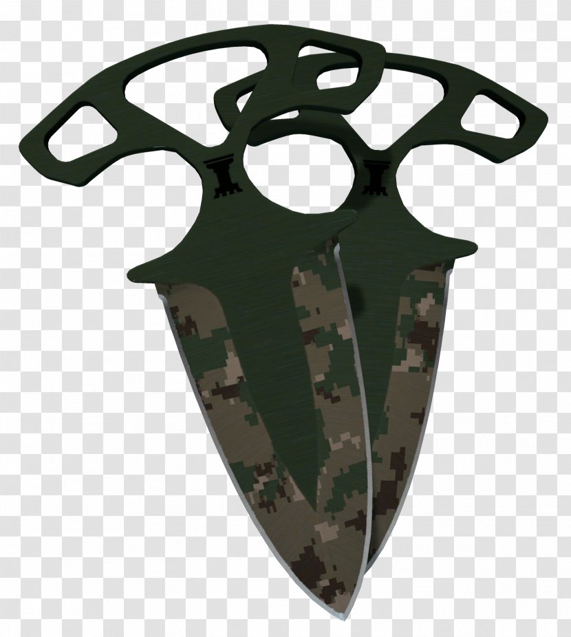 Counter-Strike: Global Offensive Knife Shadow Daggers Karambit - Military Camouflage Transparent PNG