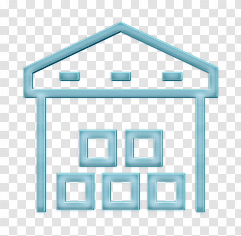 Stock Icon Buildings Icon Warehouse Icon Transparent PNG
