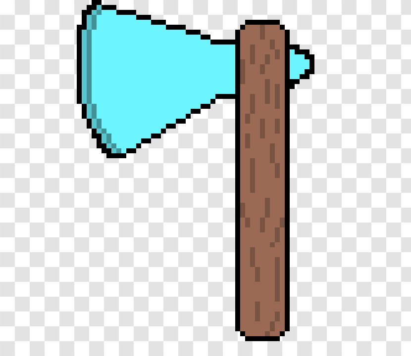 Pixel Art Clip - Royaltyfree - Axe Transparent PNG