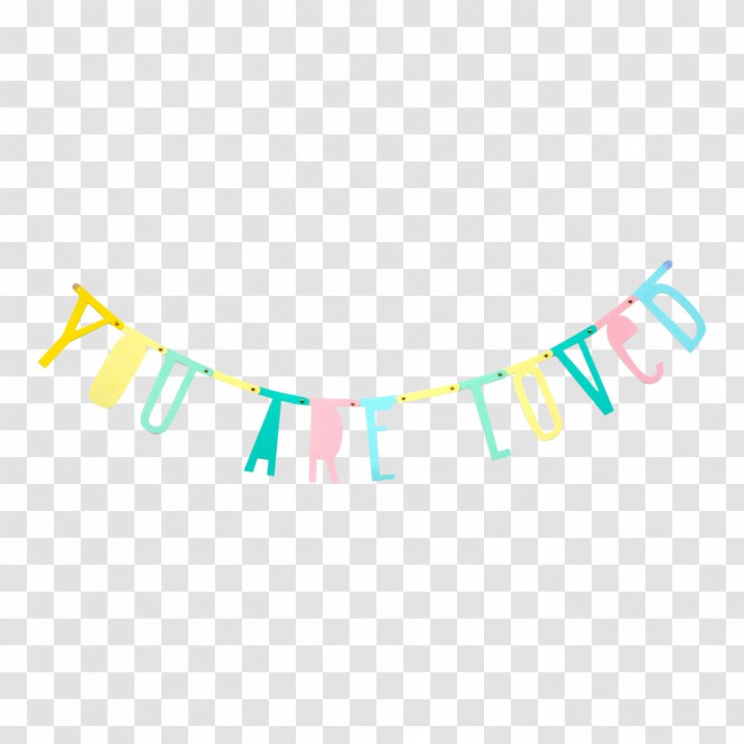 Pastel Cake Garland Letter Color - Room - Banner Transparent PNG