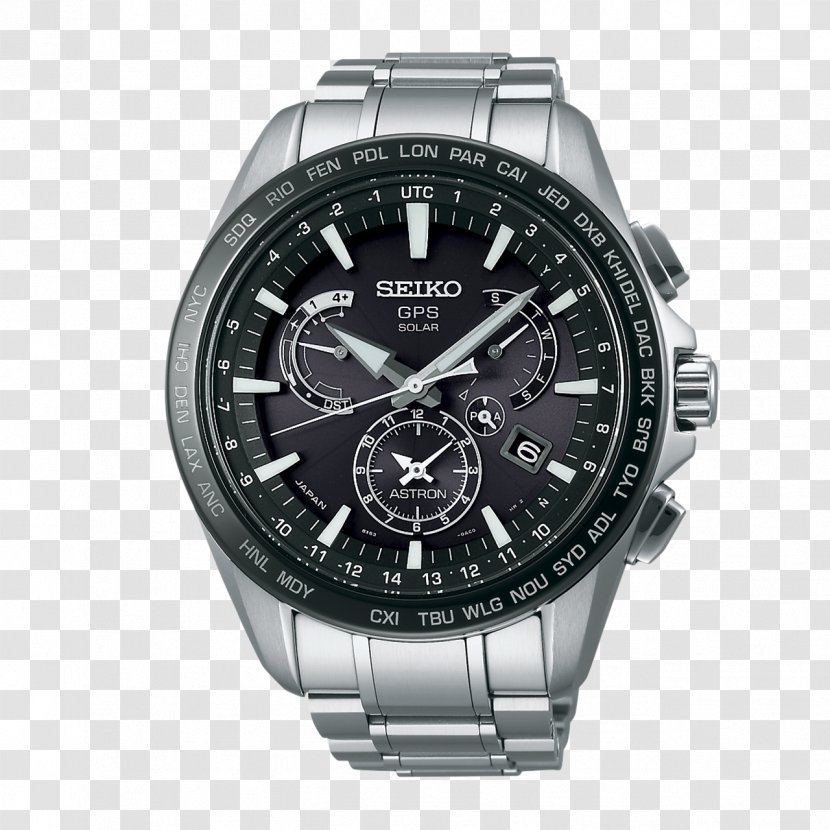 Astron GPS Navigation Systems Seiko Watch Transparent PNG