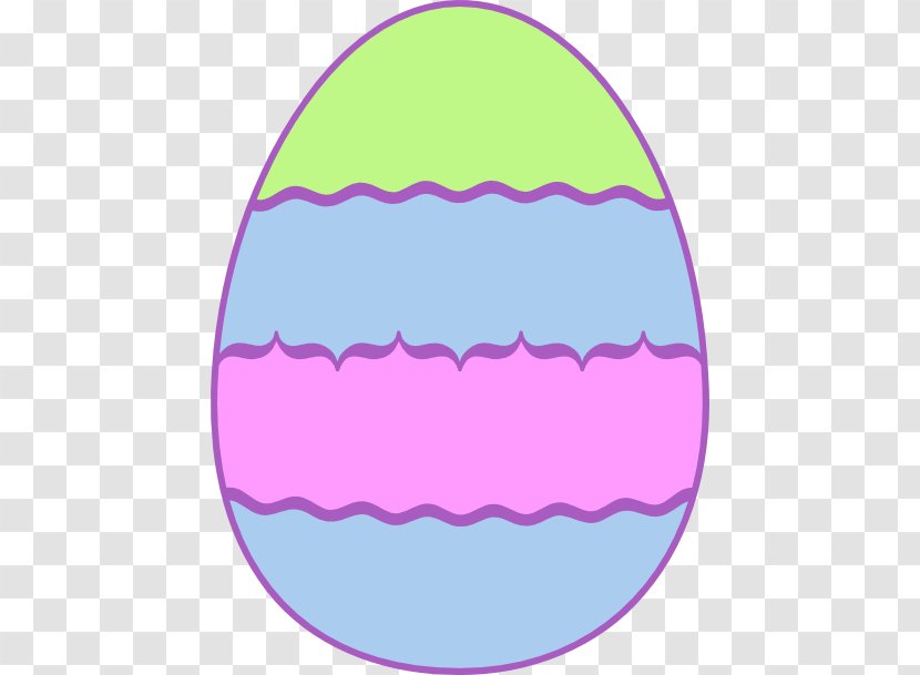 Easter Egg Bunny Clip Art - Hunt - Multicolor Eggs Transparent PNG
