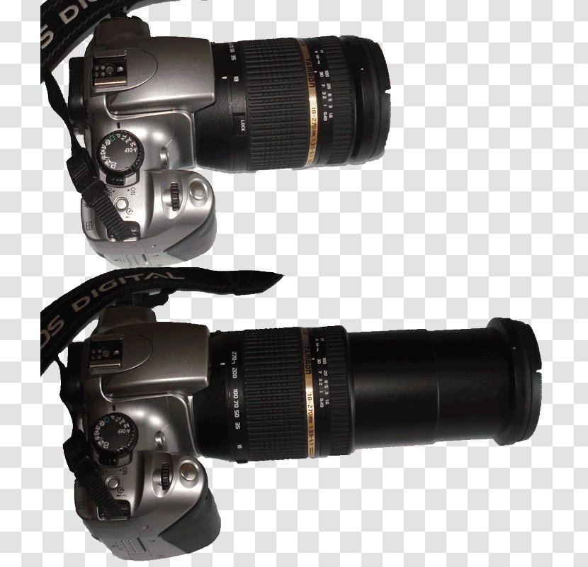 Digital SLR Camera Lens Teleconverter Mirrorless Interchangeable-lens Single-lens Reflex - Cameras Optics Transparent PNG