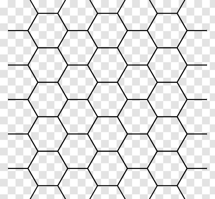 Honeycomb Conjecture Hexagonal Tiling Tessellation - Material Transparent PNG