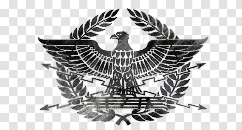 Ancient Rome SPQR Aquila Eagle T-shirt - Tattoo Transparent PNG