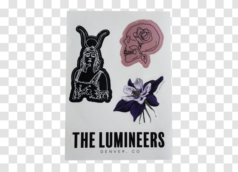 The Lumineers Cleopatra Sticker Label Brand - United States Dollar Transparent PNG