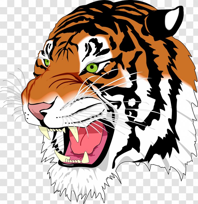 Tiger Clip Art - Rendering Transparent PNG