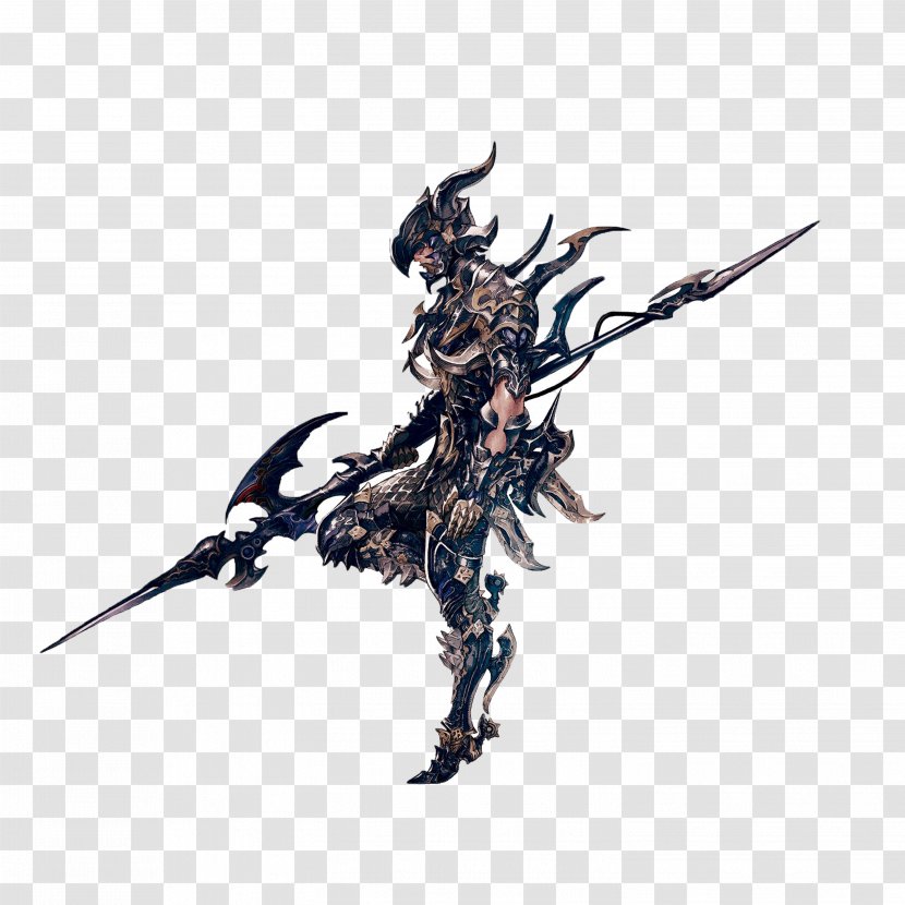 Final Fantasy XIV: A Realm Reborn Dragoon Dragon Spear - Xiv - Warrior Transparent PNG