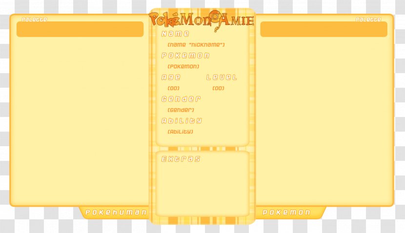 Paper Square Meter Font - Yellow - Tints And Shades Transparent PNG