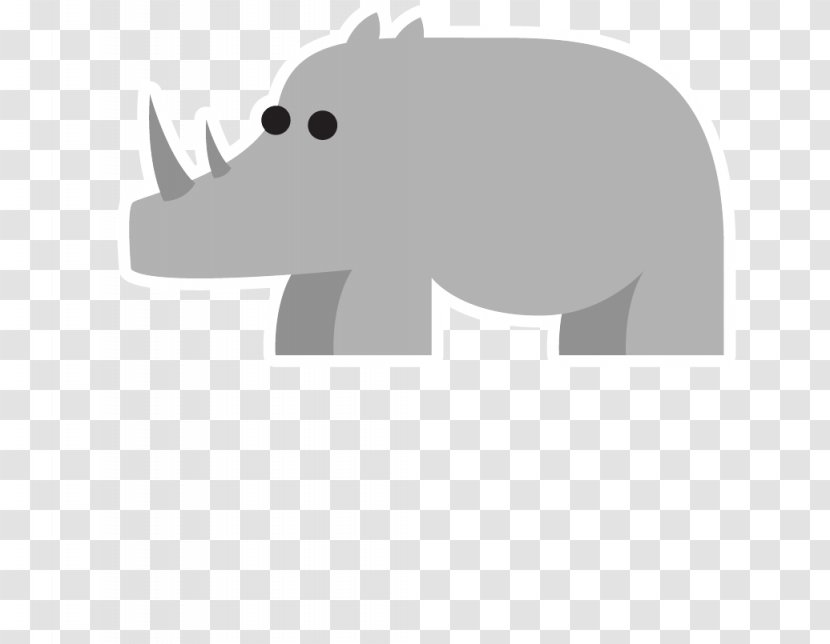 Rhinoceros Pinocchio Yojisha Inagi Garden U30d4u30ceu30adu30aau5e7cu5150u820e U4e0au91ceu6bdbu5712 - Vector Rhino Transparent PNG