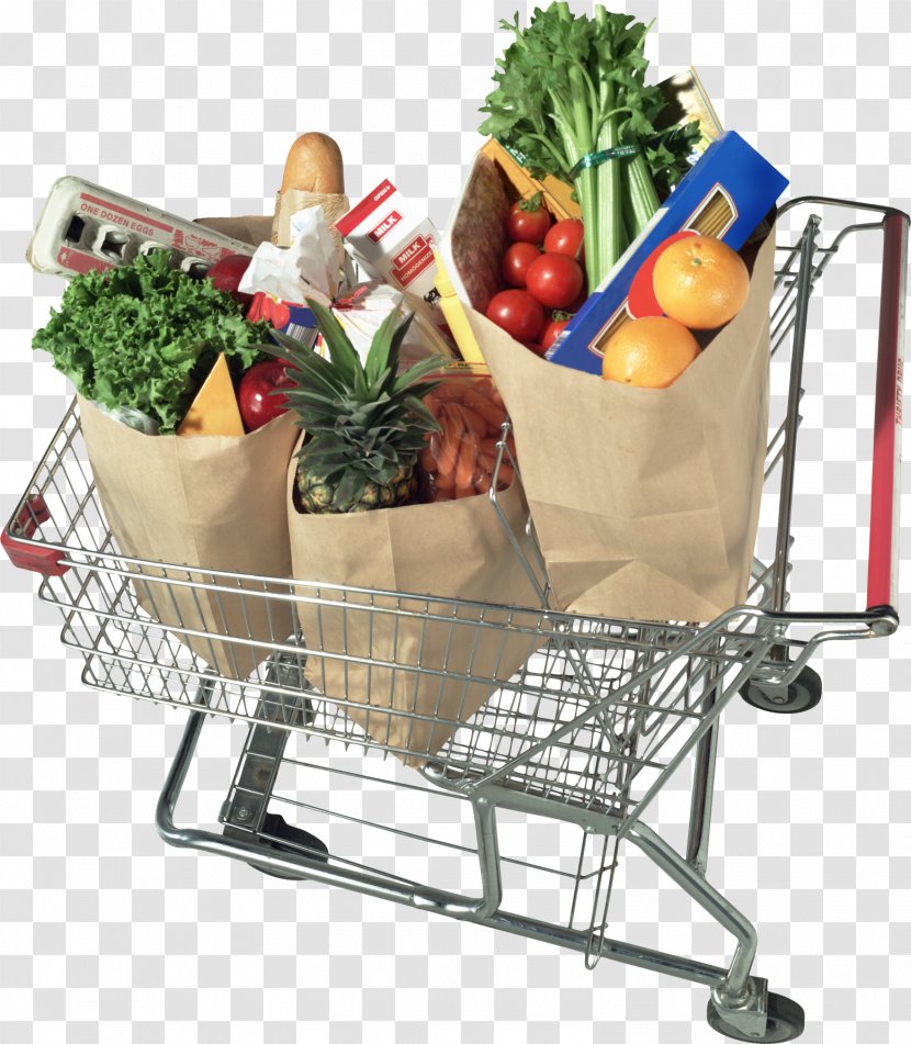 Grocery Store Shopping List Supermarket Publix - Vegetable - Cart Transparent PNG