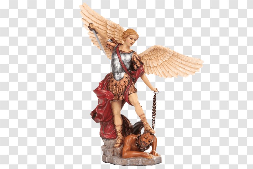Michael Lucifer Archangel Figurine - Saint Transparent PNG
