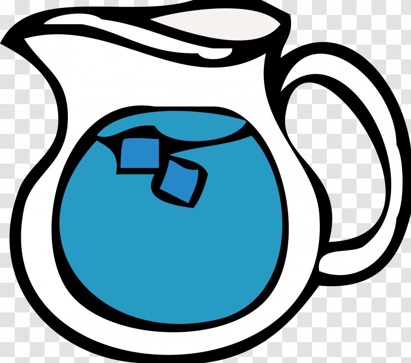 Ice Water Cartoon Glass - Cooled Kettle Transparent PNG