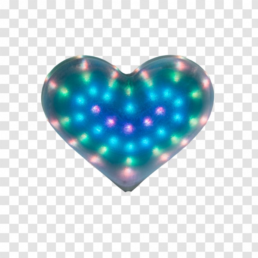 Hearts Background - Green - Opal Aqua Transparent PNG