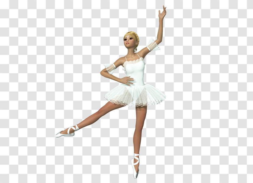 Ballet Dancer Tutu - Silhouette Transparent PNG