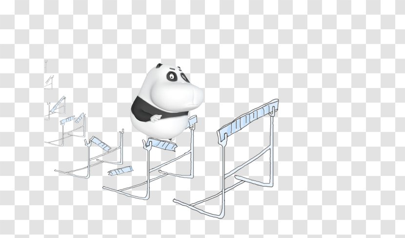 Cartoon Humour Fototapet Wallpaper - Technology - Panda Transparent PNG