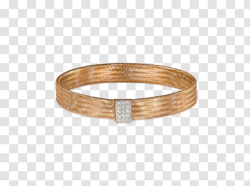 Bangle Wedding Ring Diamond Cut - Colored Gold Transparent PNG