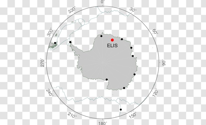 Princess Elisabeth Antarctica Utsteinen Nunatak Map Research Stations In Satellite Navigation - Location Transparent PNG