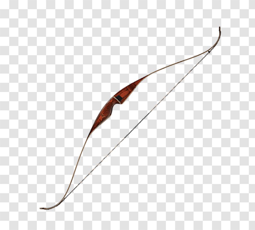 Bow And Arrow Line - Ranged Weapon Transparent PNG