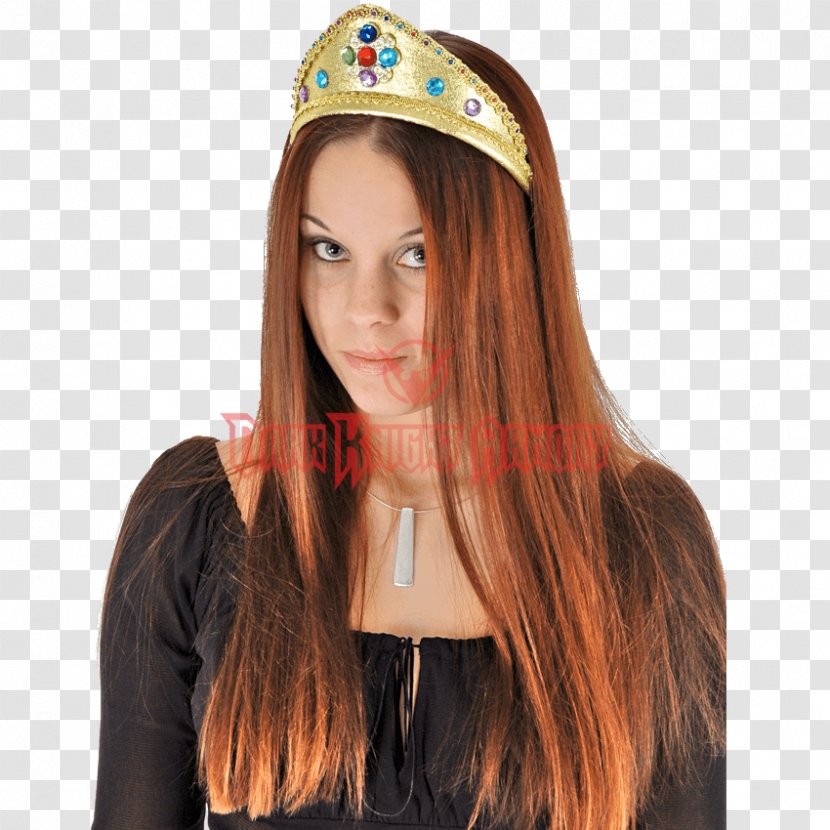 Headpiece Halloween Costume Headband Crown - Wig Transparent PNG