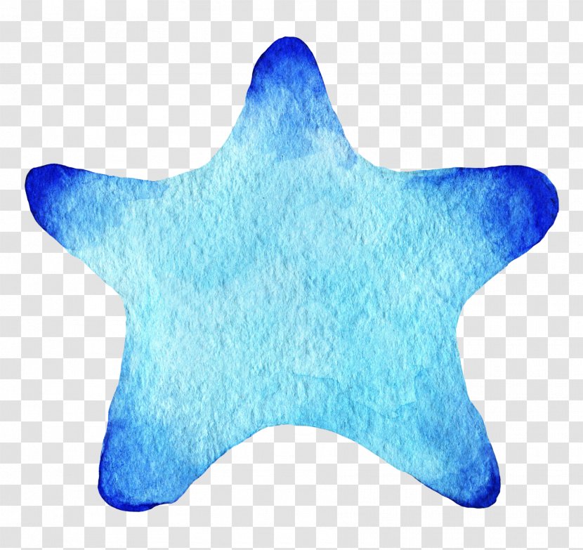Watercolor Painting Starfish - Star Transparent PNG