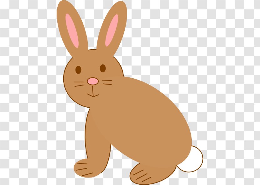 Easter Bunny Mini Lop Rabbit Clip Art - Nose Transparent PNG