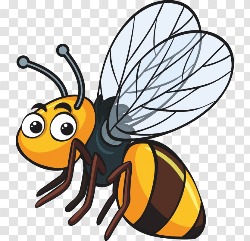 Insect Bee Clip Art - Invertebrate Transparent PNG