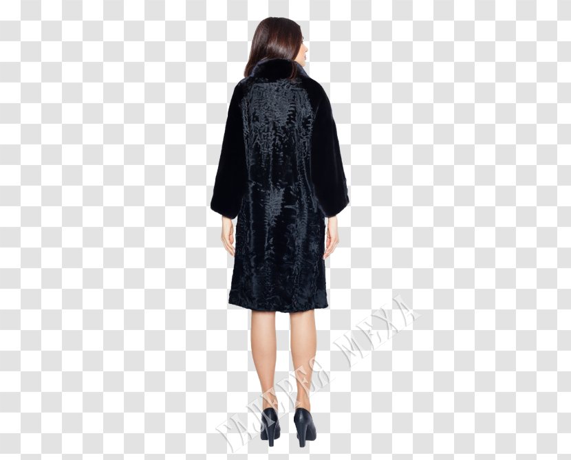 Clothing Little Black Dress Handbag Ted Baker - Sleeve - Fur Coat Transparent PNG