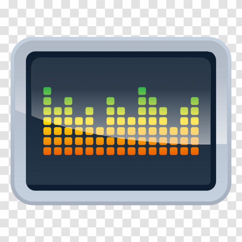 Microphone Free Squares Android - Sound - Square Radio Curve Vector Material Transparent PNG