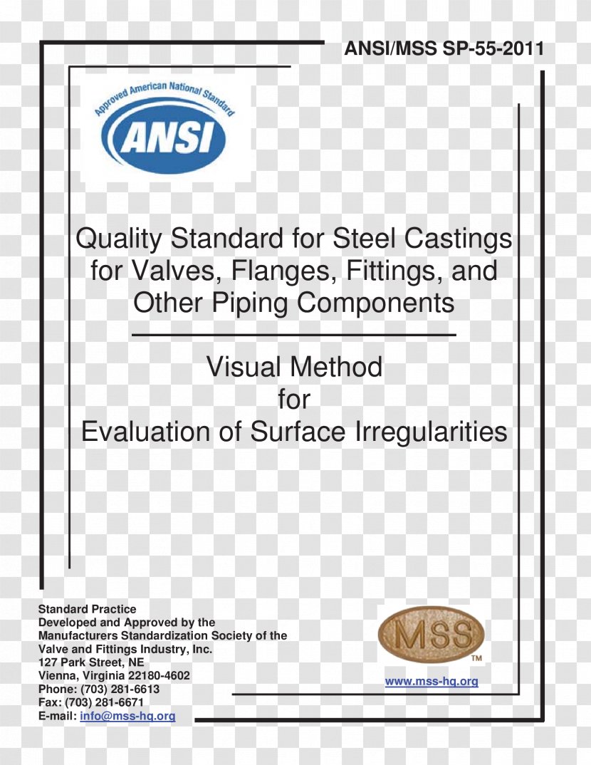 Flange Technical Standard Valve Document Piping - System - Csa Group Transparent PNG