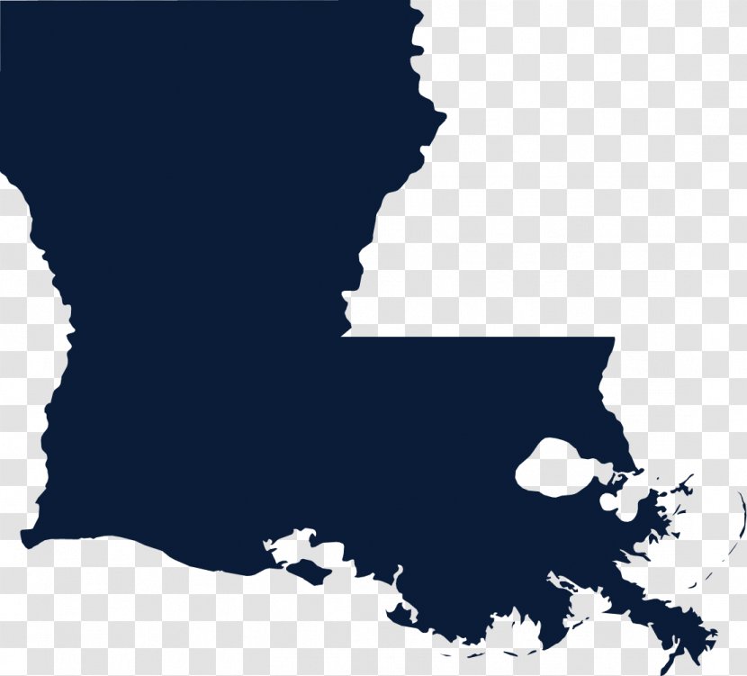 Louisiana Art Clip - Black - United States Transparent PNG