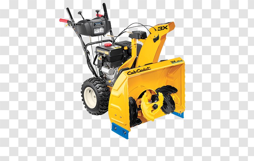 Snow Blowers Lawn Mowers Cub Cadet Leaf Toro - Tractor - Snowflake Blower Transparent PNG