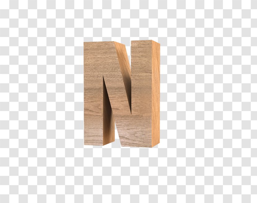 Letter Font - Wood N Transparent PNG