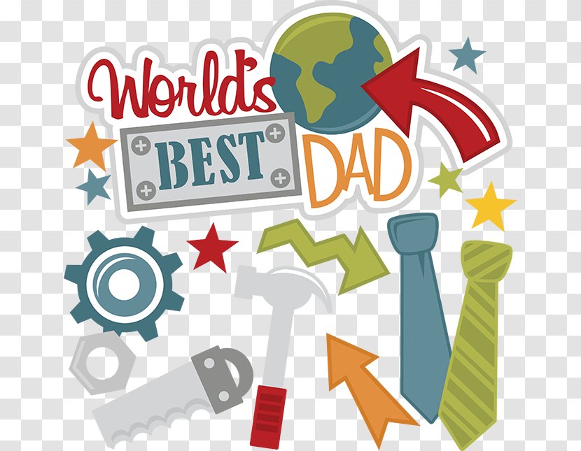 Father's Day Gift Family Clip Art - World S Greatest Dad - Father Transparent PNG