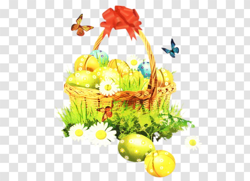 Easter Egg Food Gift Baskets Illustration Transparent PNG