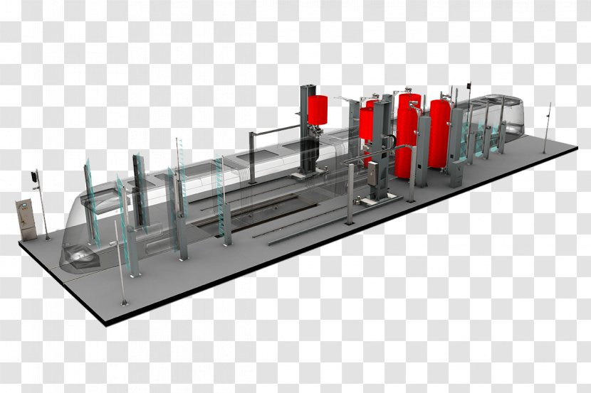 Machine Steel - Through Train Transparent PNG