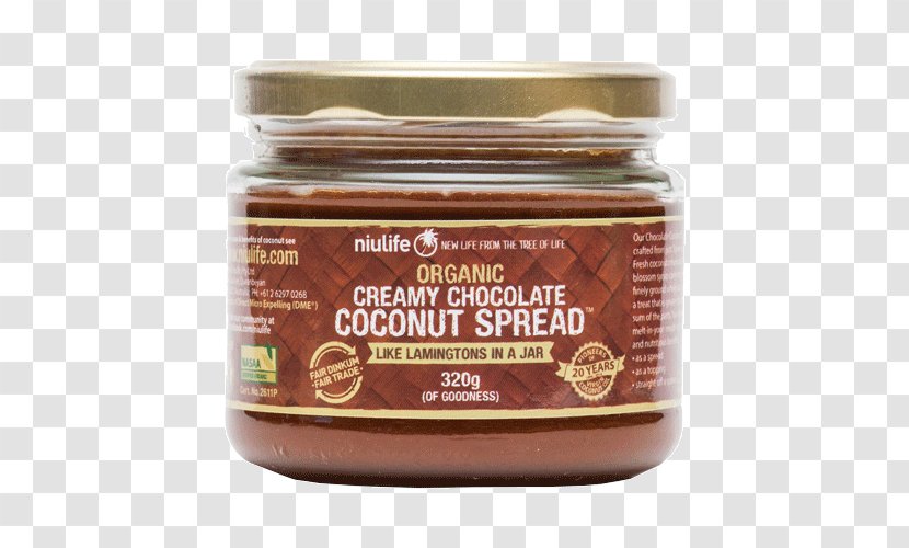 Chutney Cream Coconut Chocolate Spread Transparent PNG