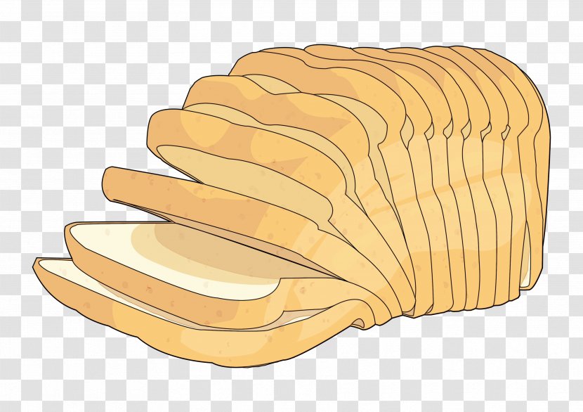 Bakery White Bread Loaf Toast - Baguette - Thumb Beige Transparent PNG