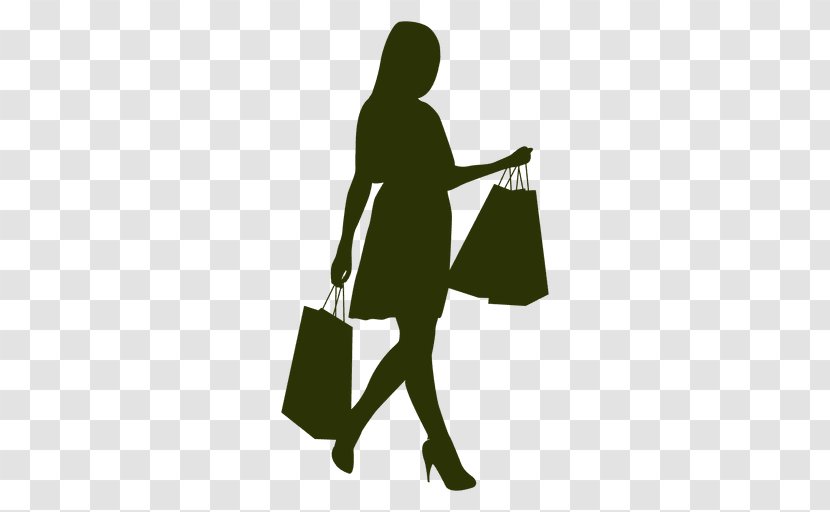 Shopping Bags & Trolleys Silhouette Tote Bag - Standing - Women Transparent PNG