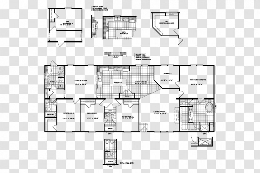Clayton Homes House Manufactured Housing Floor Plan Log Cabin - Bathroom Transparent PNG