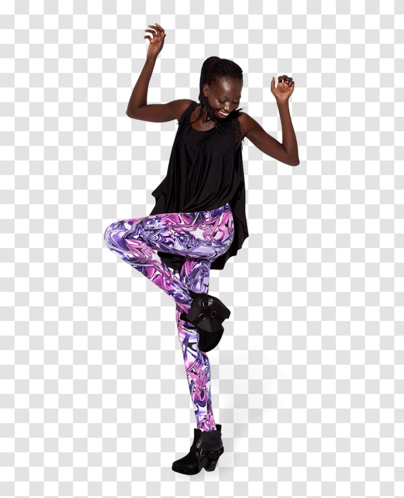 Leggings Hip-hop Dance Tights Costume - Gatecrasher Discotech Transparent PNG