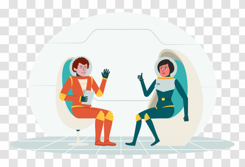 Human Cartoon Behavior Sitting Meter Transparent PNG