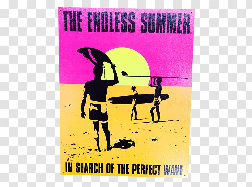 The Endless Summer Surfing Poster Art Amazon.com - Canvas - Design Transparent PNG
