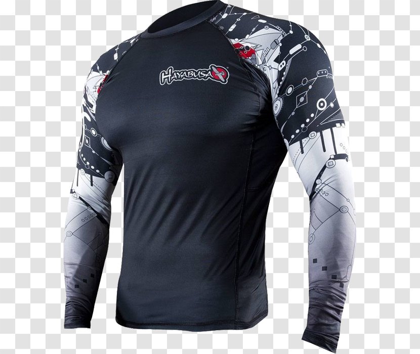 T-shirt Rash Guard Jersey Clothing Mixed Martial Arts - Shirt Transparent PNG