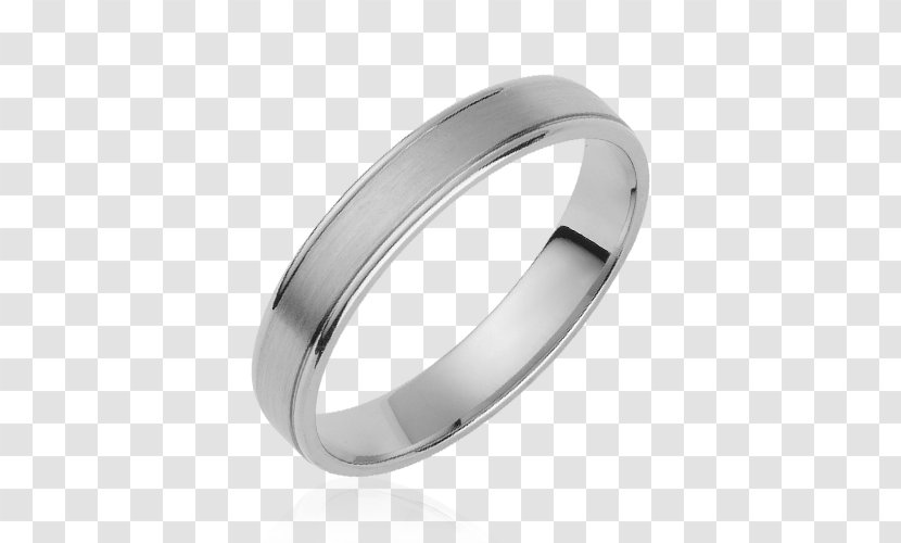 Wedding Ring Silver Platinum Jewellery - Engagement Transparent PNG